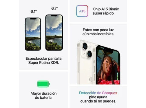 IPHONE 14 PLUS 128 GB 12MP 6.7"