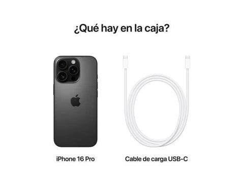 IPHONE 16 PRO 128GB 48MP 6.3” TITANIO