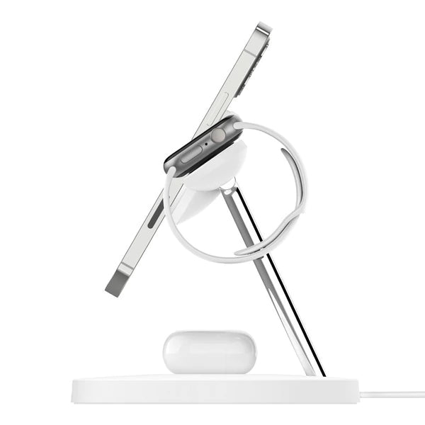 Base de carga inalámbrica 3 en 1 Belkin BOOSTCHARGE PRO con MagSafe