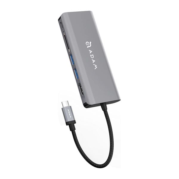Hub USB-C multipuerto Adam Elements CASA A01